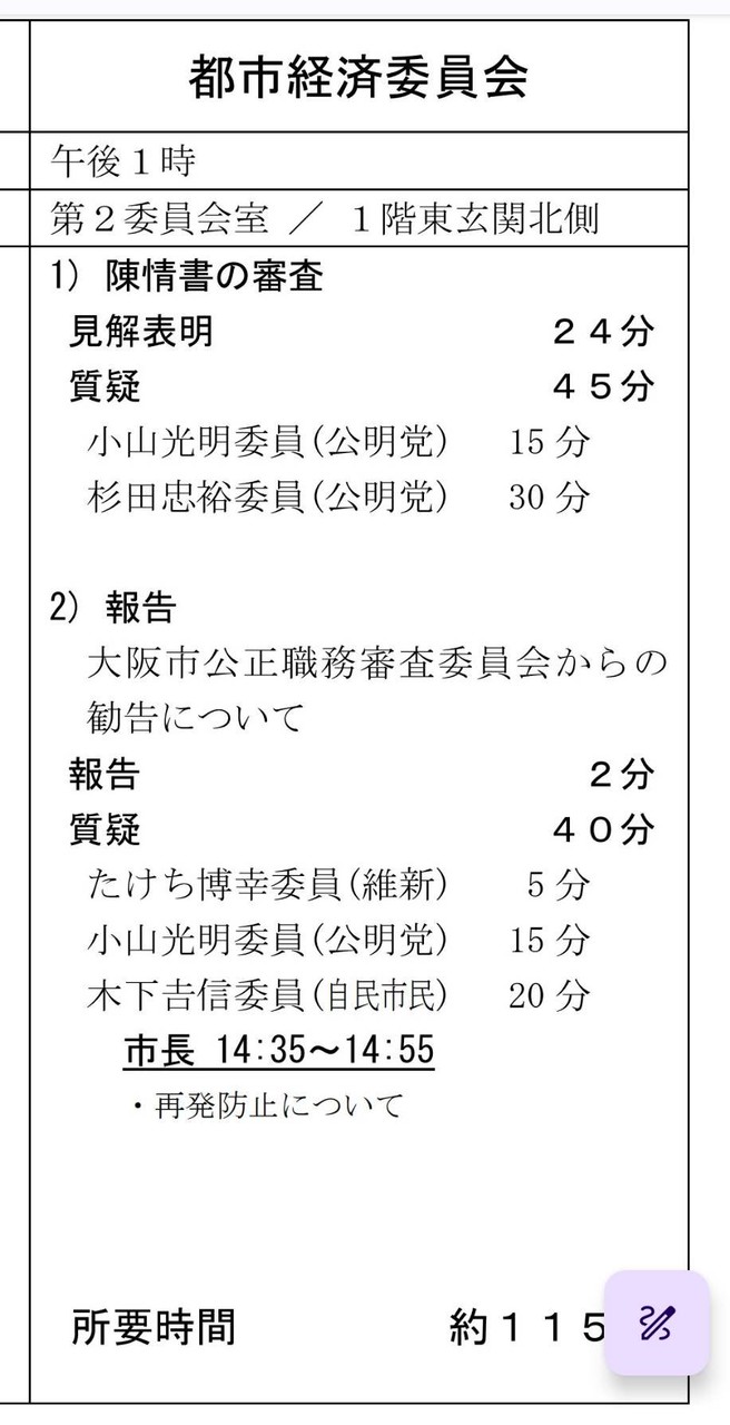 質疑に立ちます。